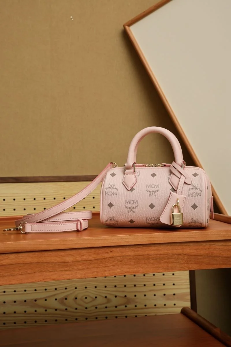 Cozy MCM Boston Bags 45708
