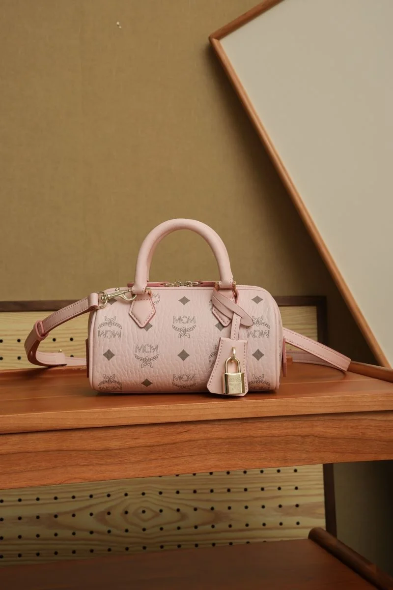 Cozy MCM Boston Bags 45708