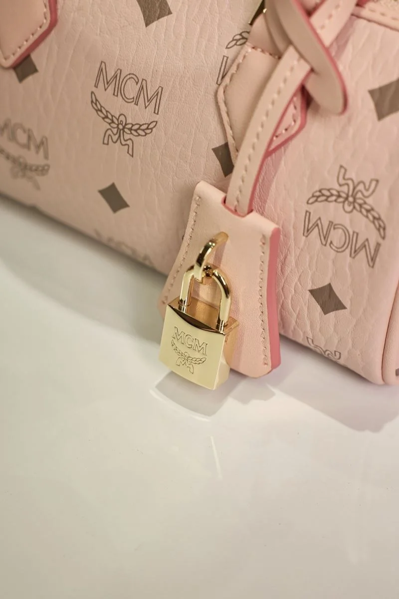 Cozy MCM Boston Bags 45708