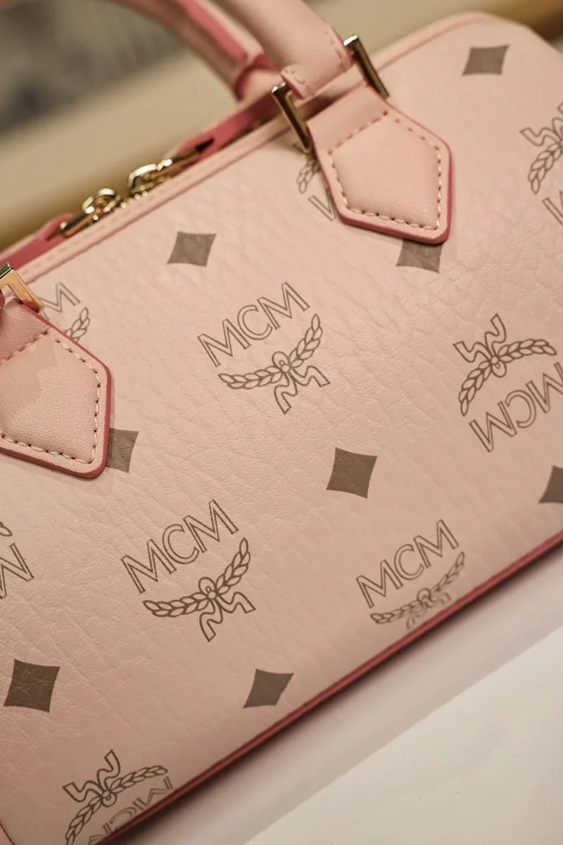 Cozy MCM Boston Bags 45708