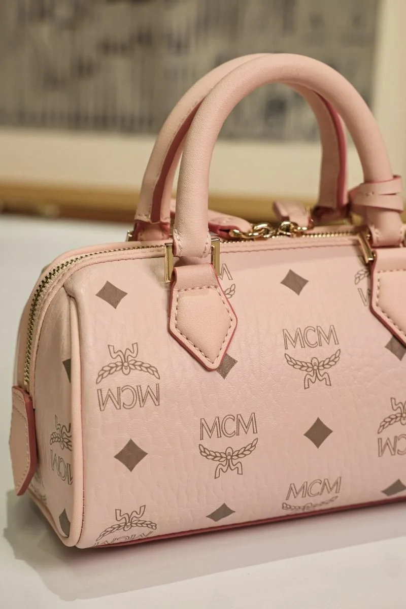 Cozy MCM Boston Bags 45708