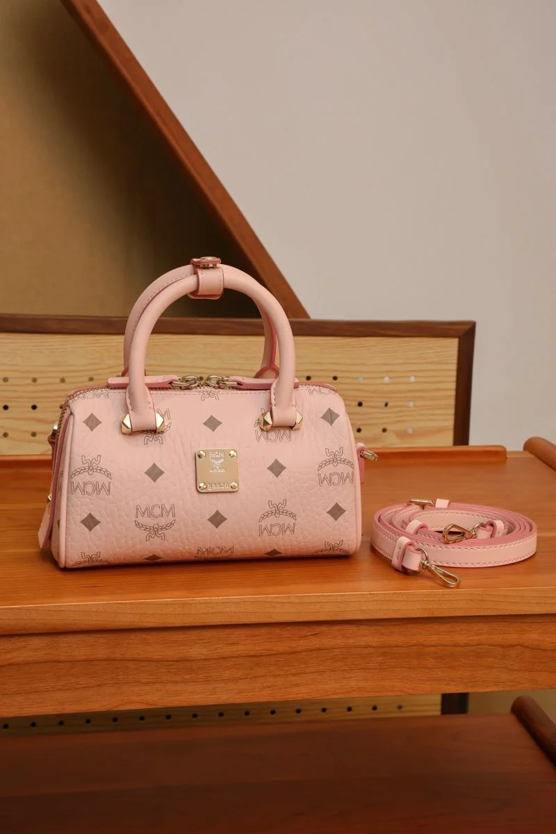 MCM Boston Bags Refined 45677