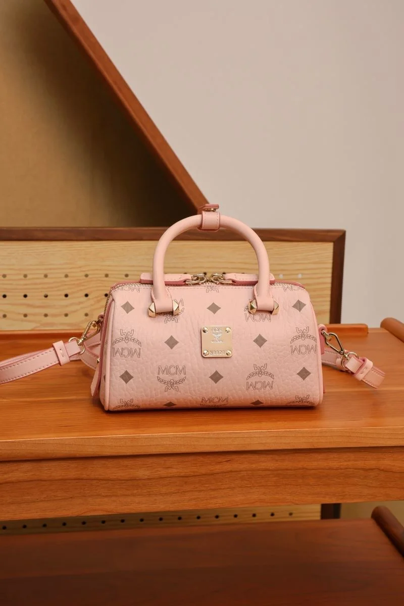 MCM Boston Bags Refined 45677