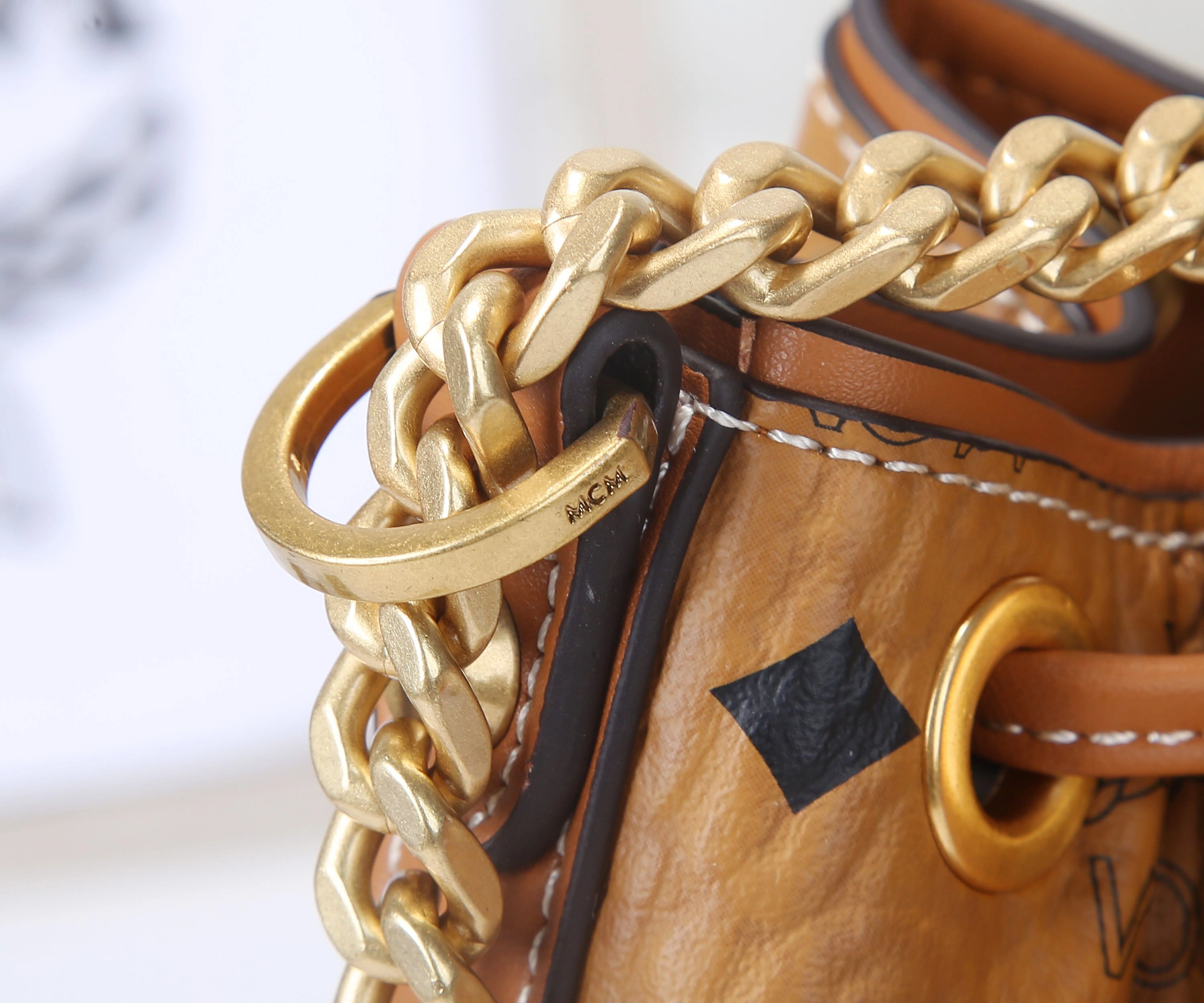 MCM Bucket Bags Unique 90532