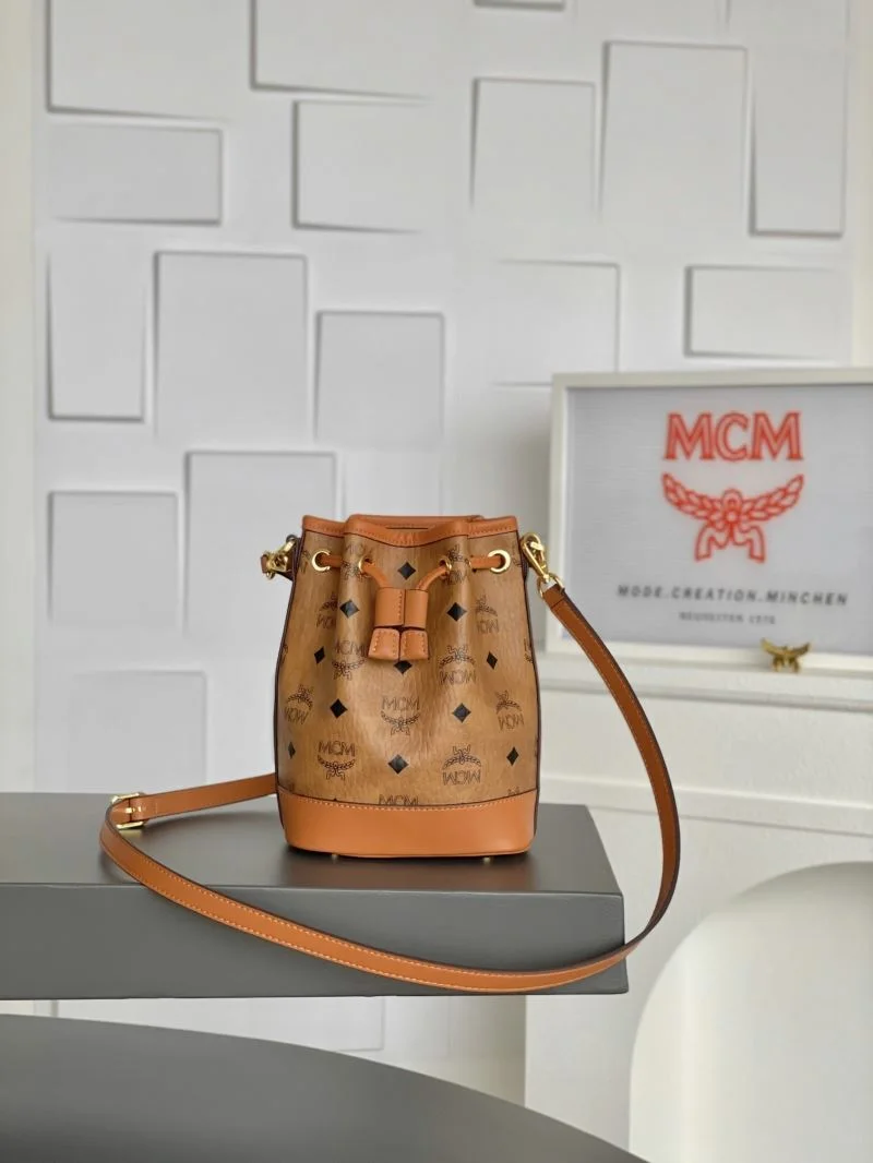 MCM Bucket Bags Practical 45675