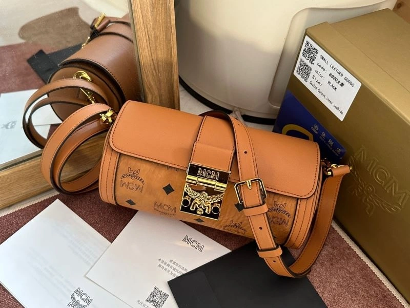 Stretchable MCM Round Bags 89701