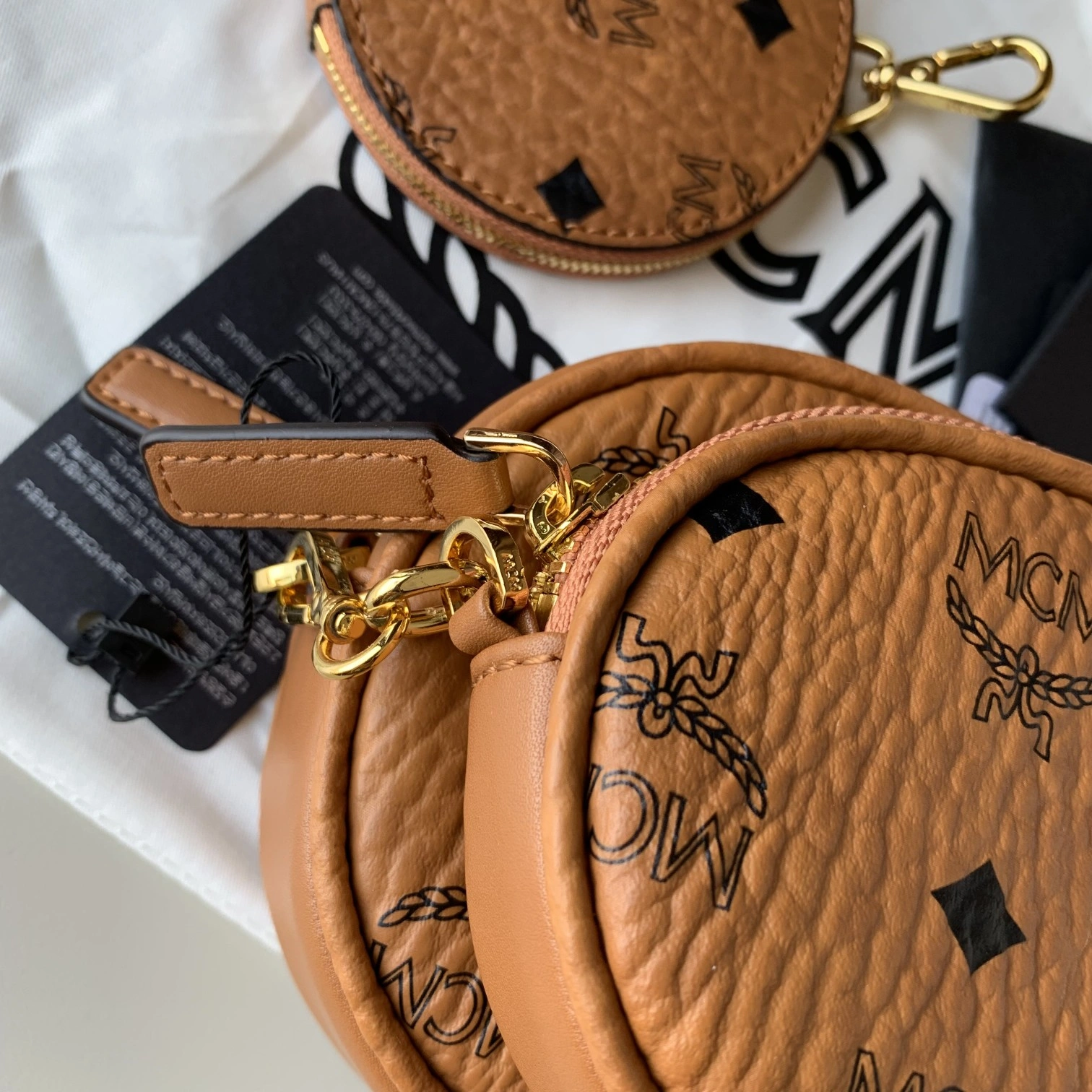 MCM Round Bags SmoothTexture 90511