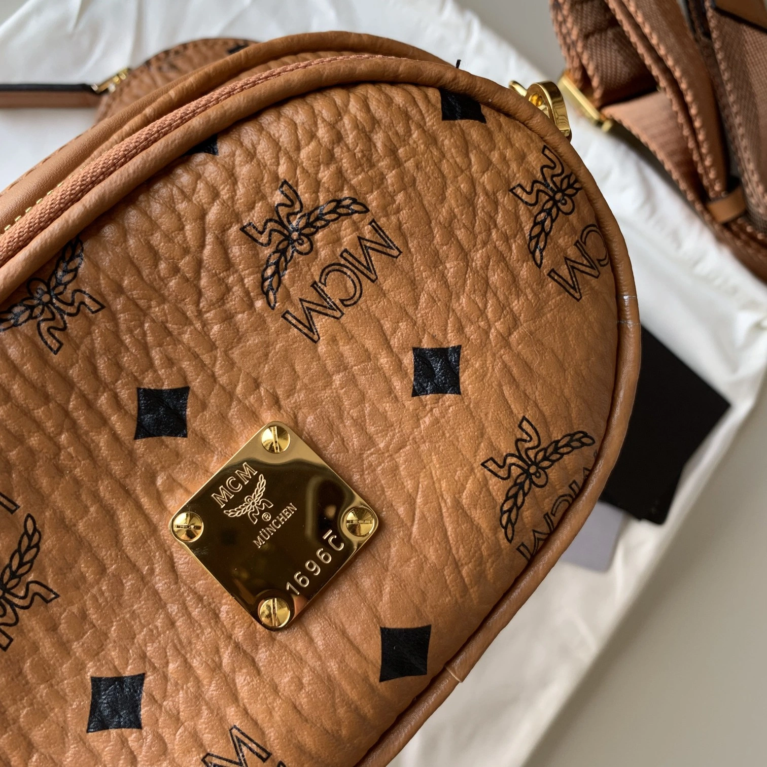 MCM Round Bags SmoothTexture 90511