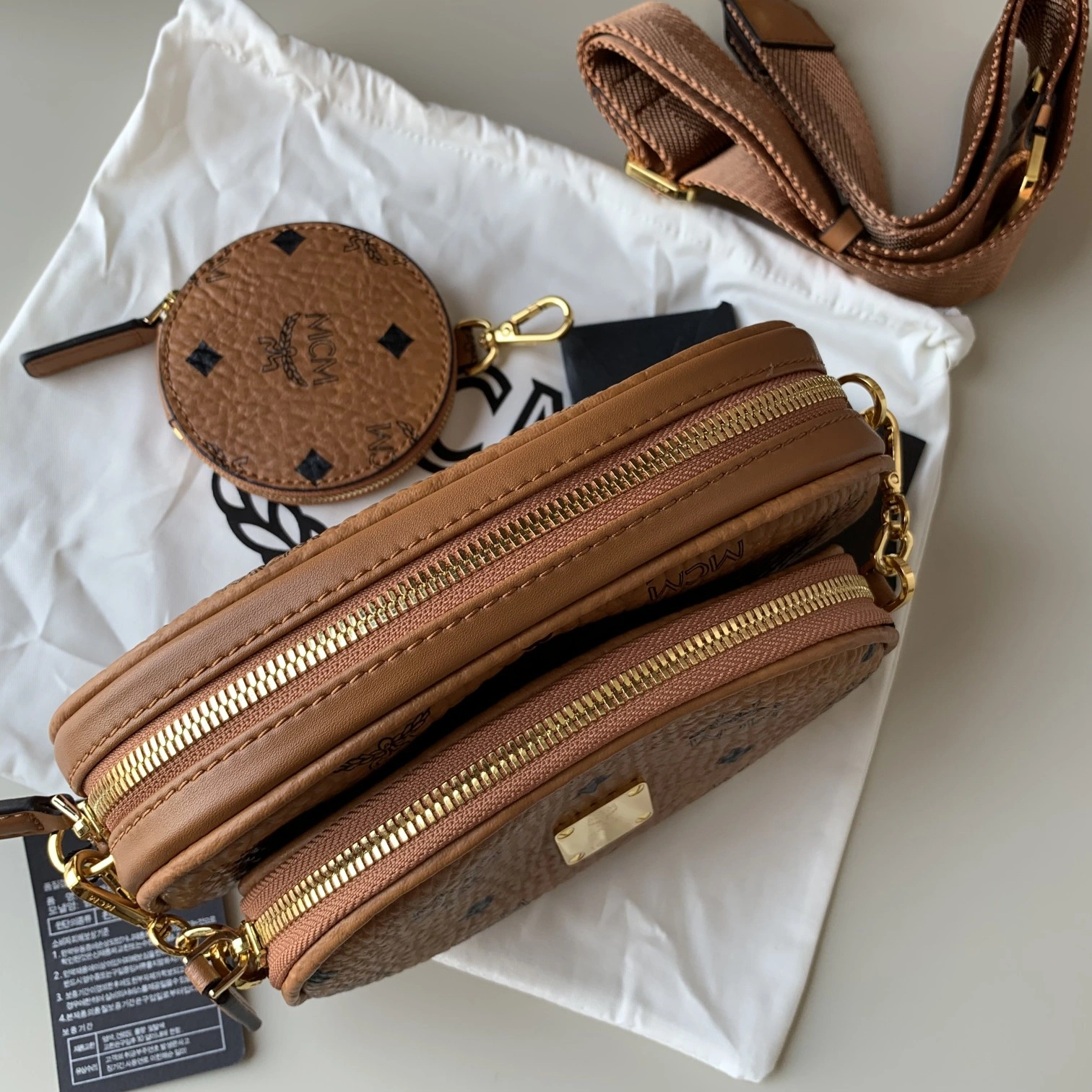 MCM Round Bags SmoothTexture 90511