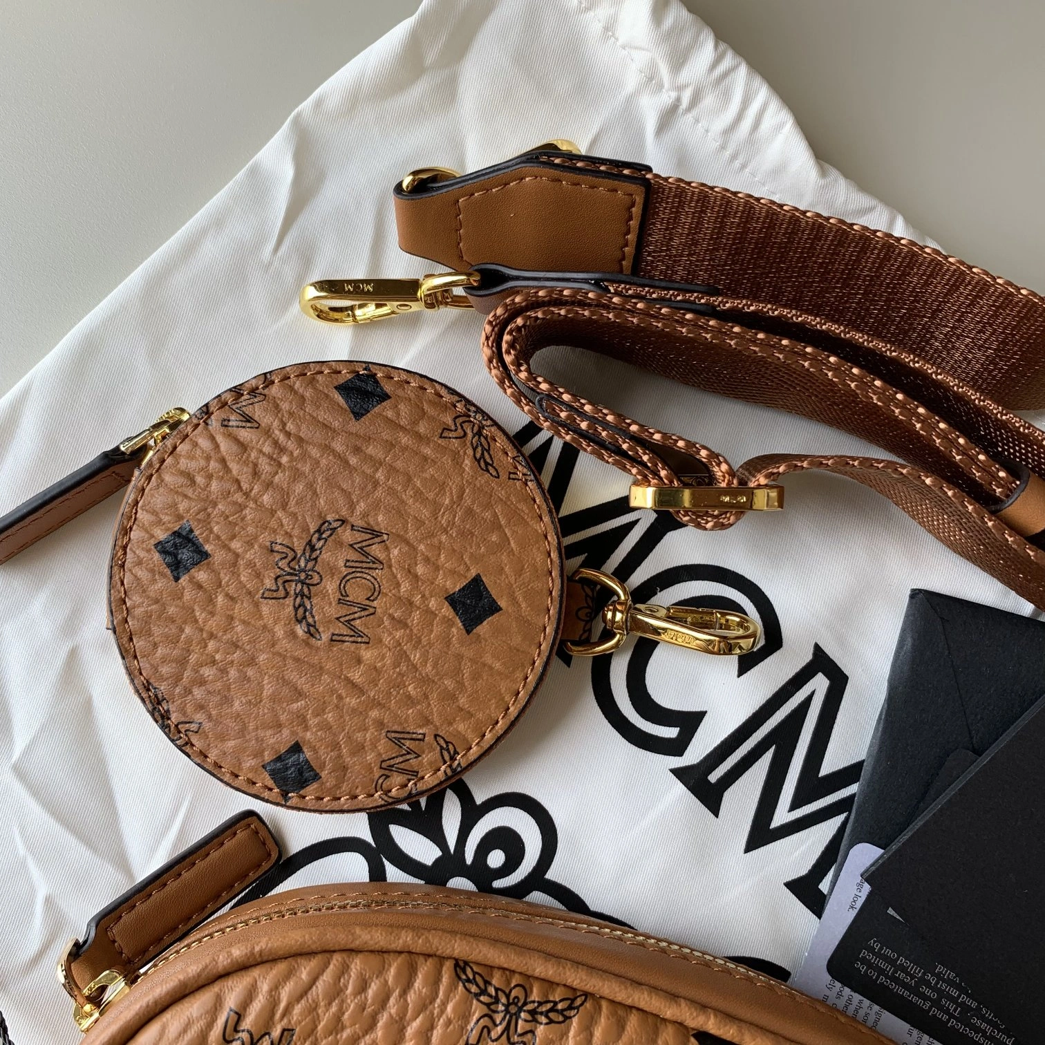 MCM Round Bags SmoothTexture 90511