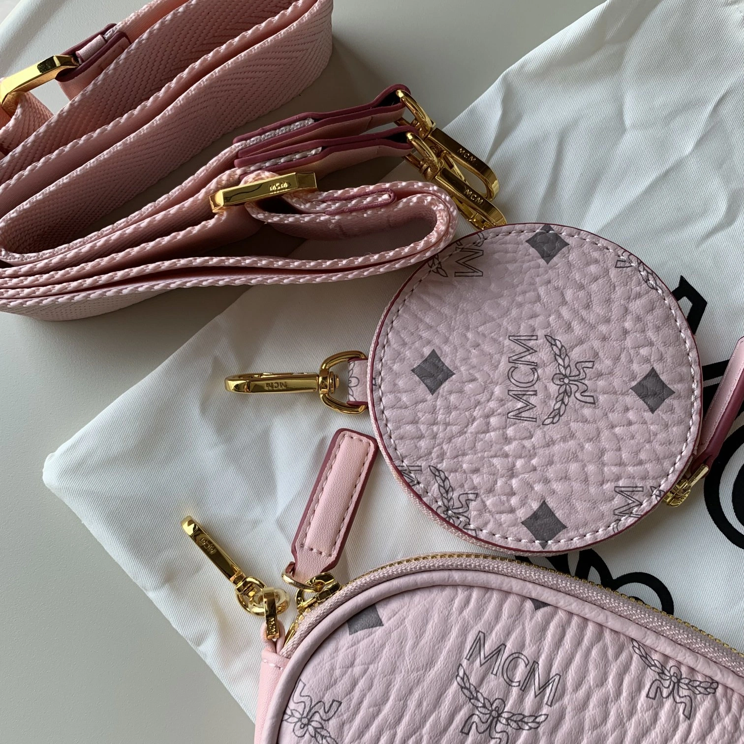 MCM Round Bags Packable 90548