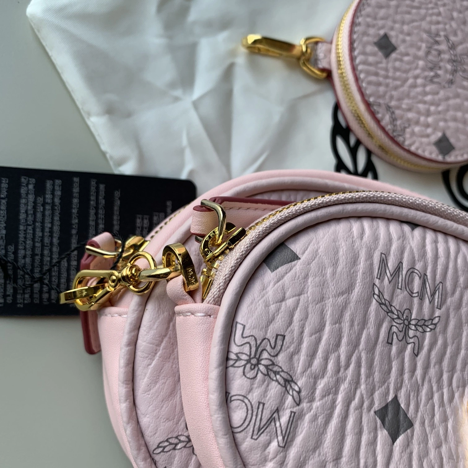MCM Round Bags Packable 90548