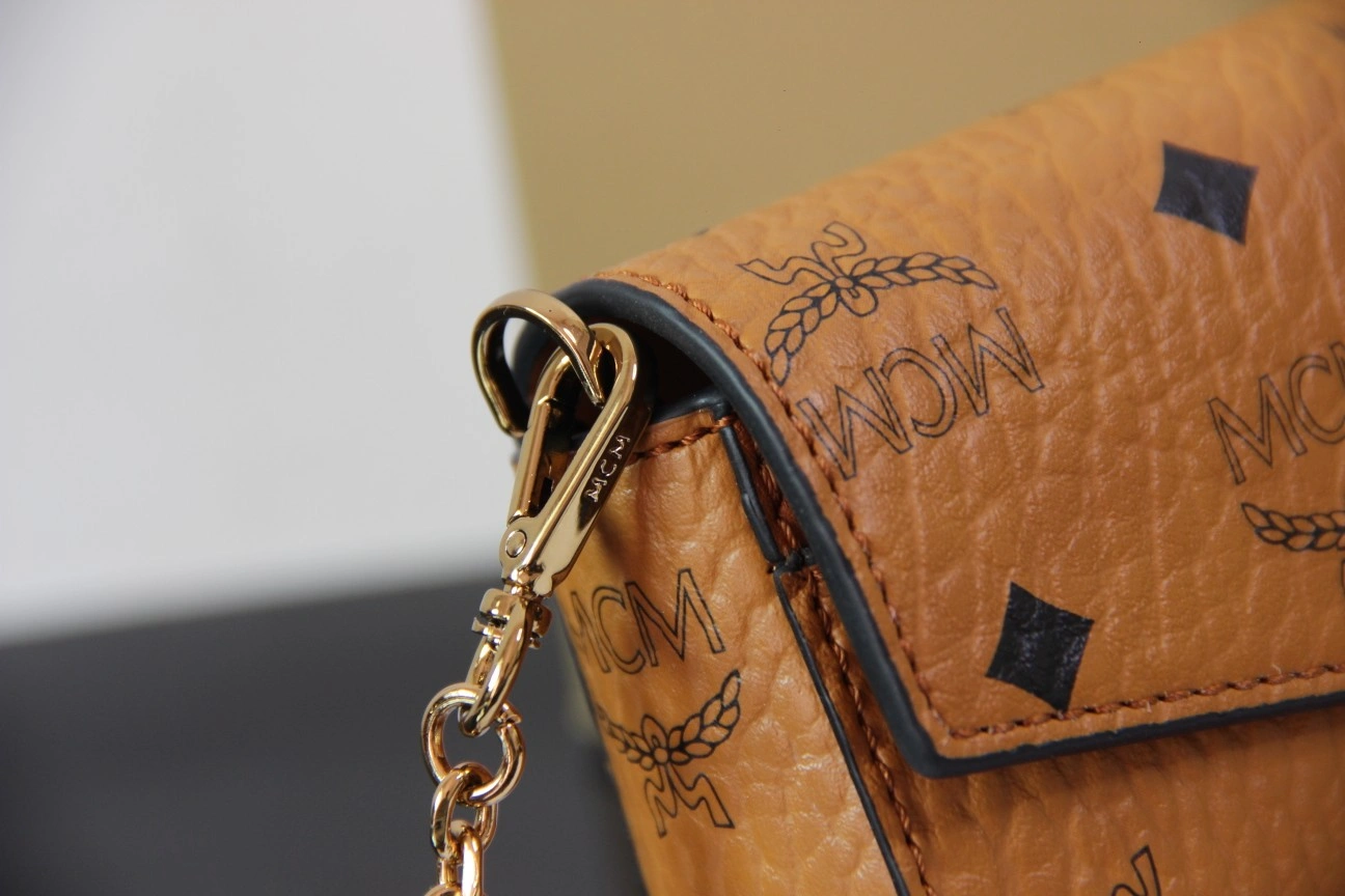 MCM Satchel Bags SmoothTexture 90492