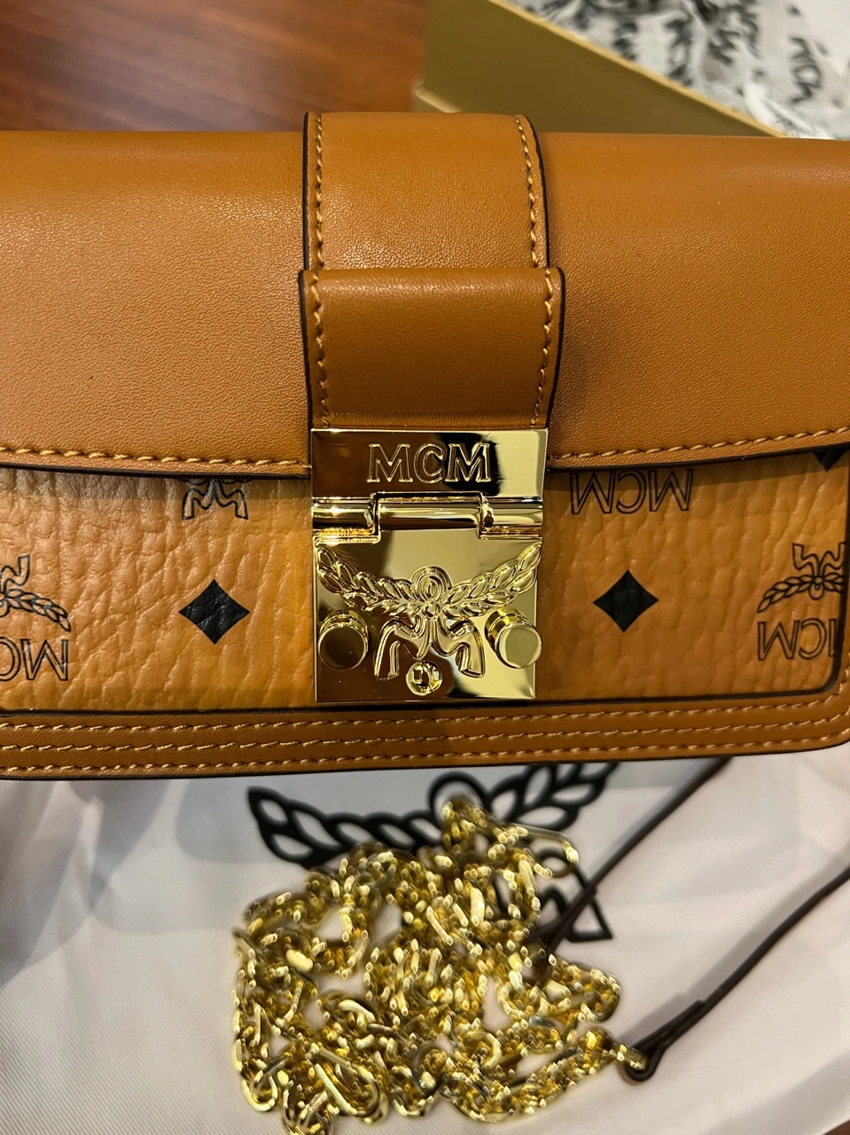 MCM Satchel Bags Trendy 90477