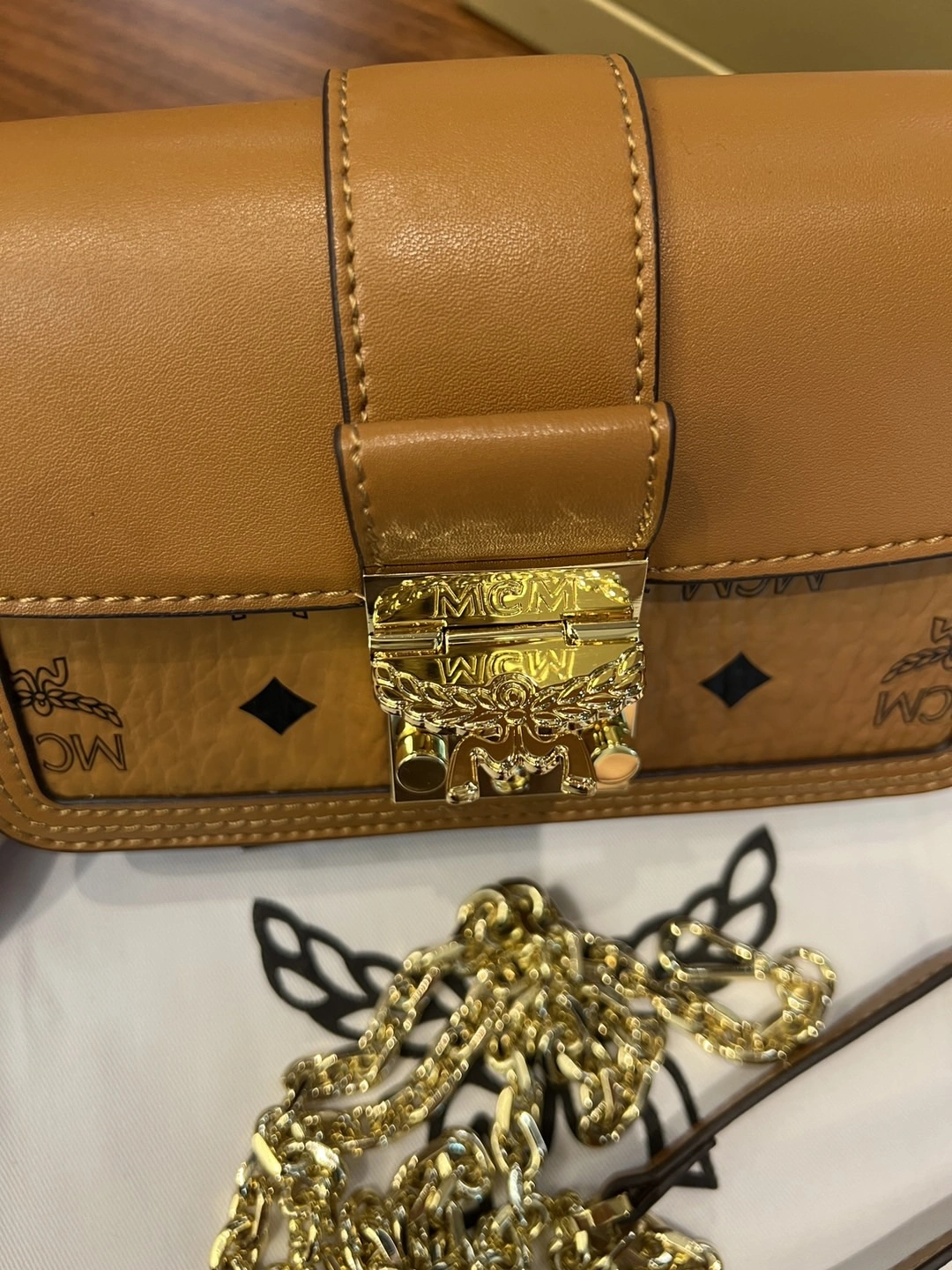 MCM Satchel Bags Trendy 90477