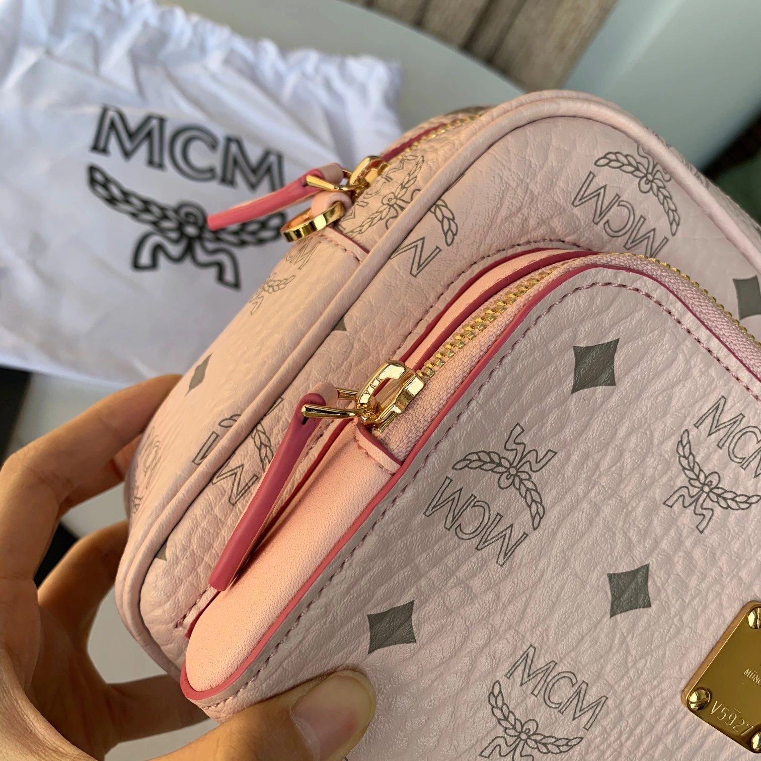 MCM Satchel Bags Supportive 90472