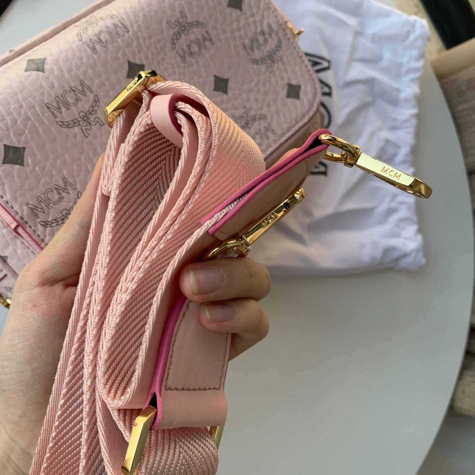 MCM Satchel Bags Supportive 90472