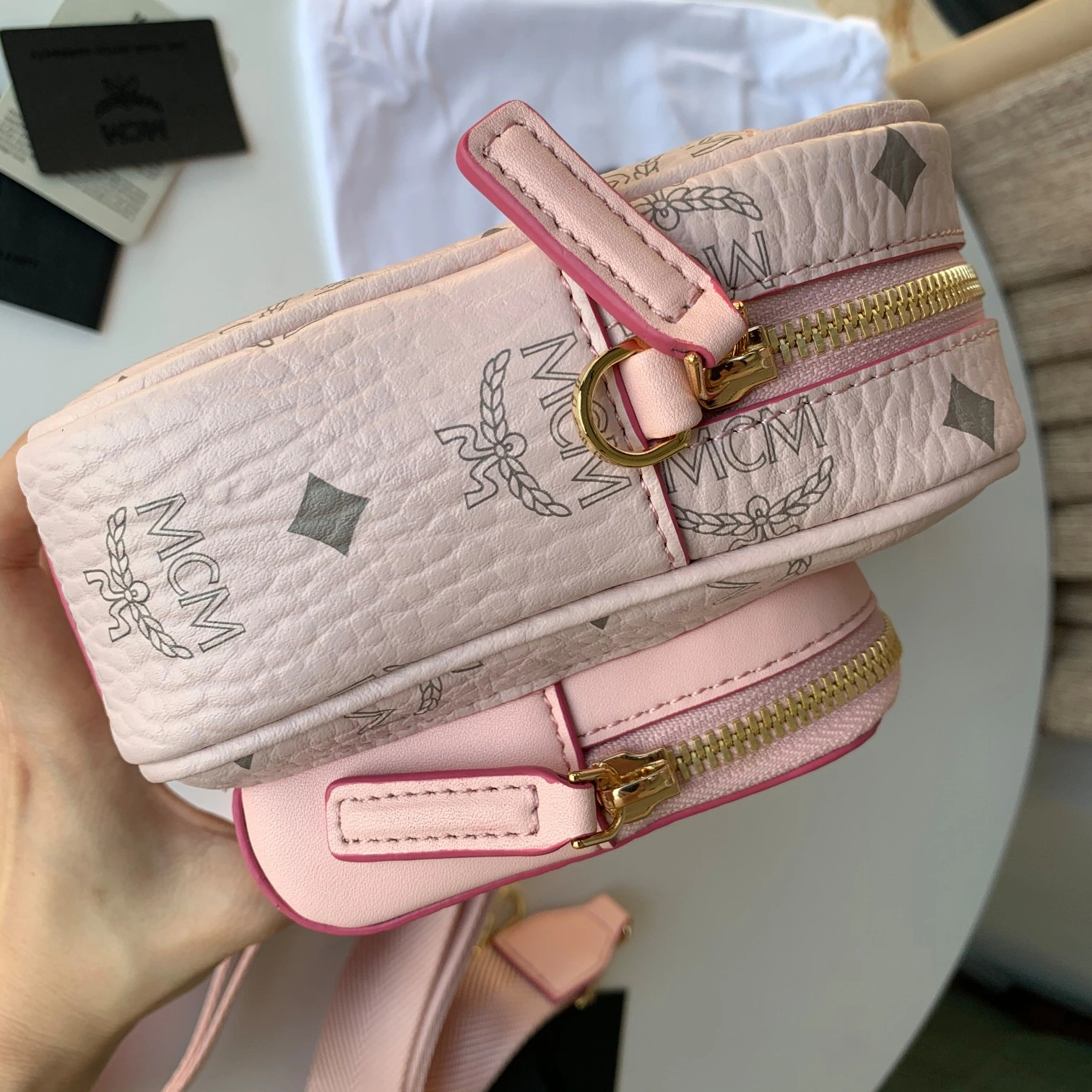 MCM Satchel Bags Supportive 90472