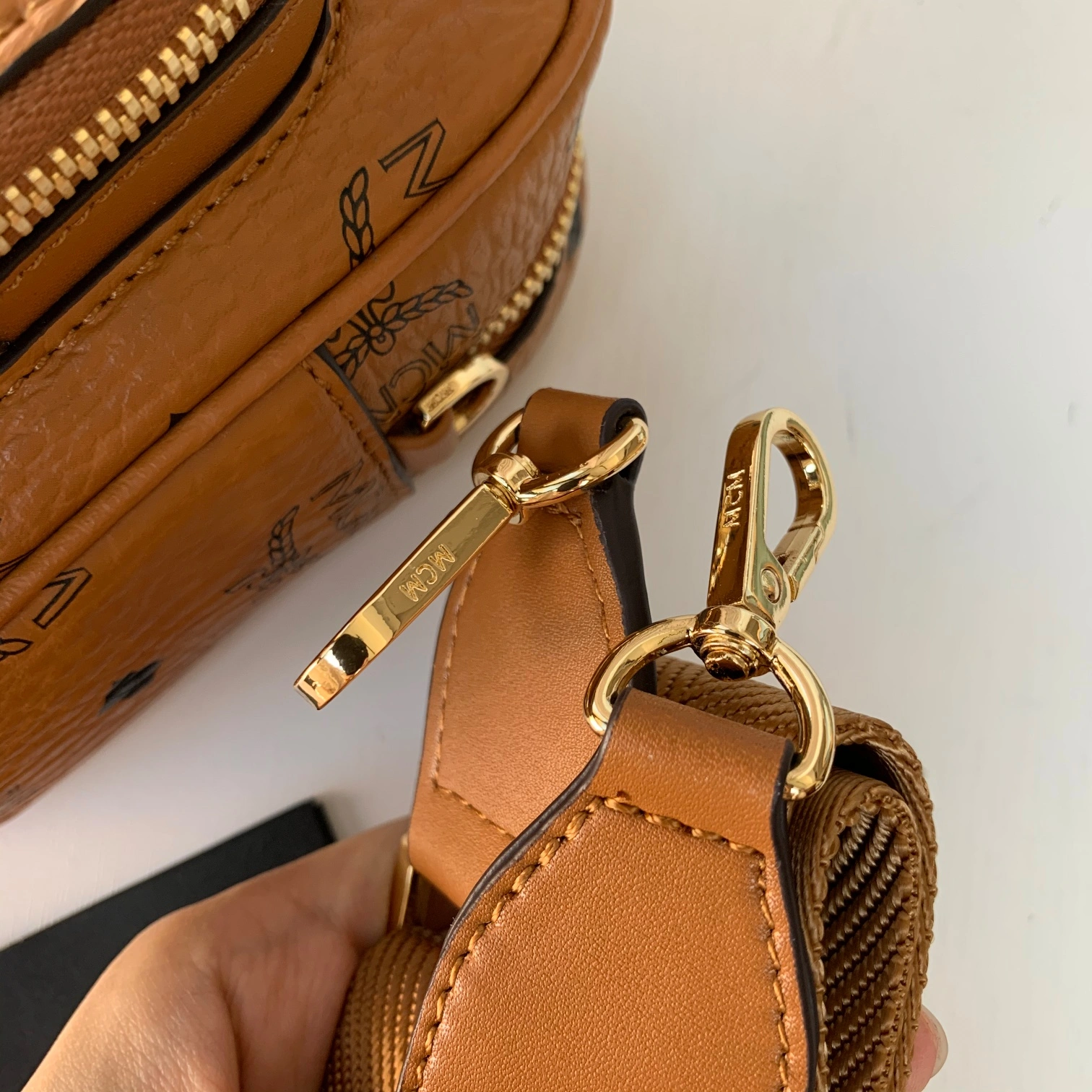 MCM Satchel Bags Resilient 90473