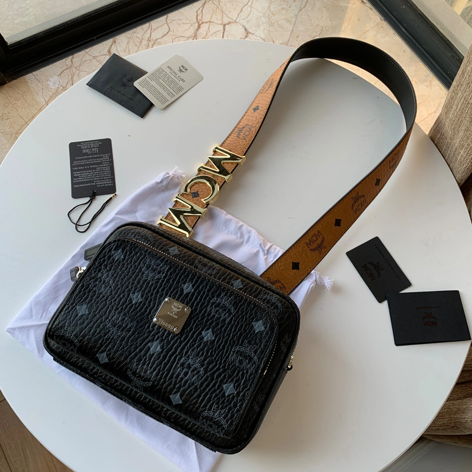 MCM Satchel Bags Youthful 90470