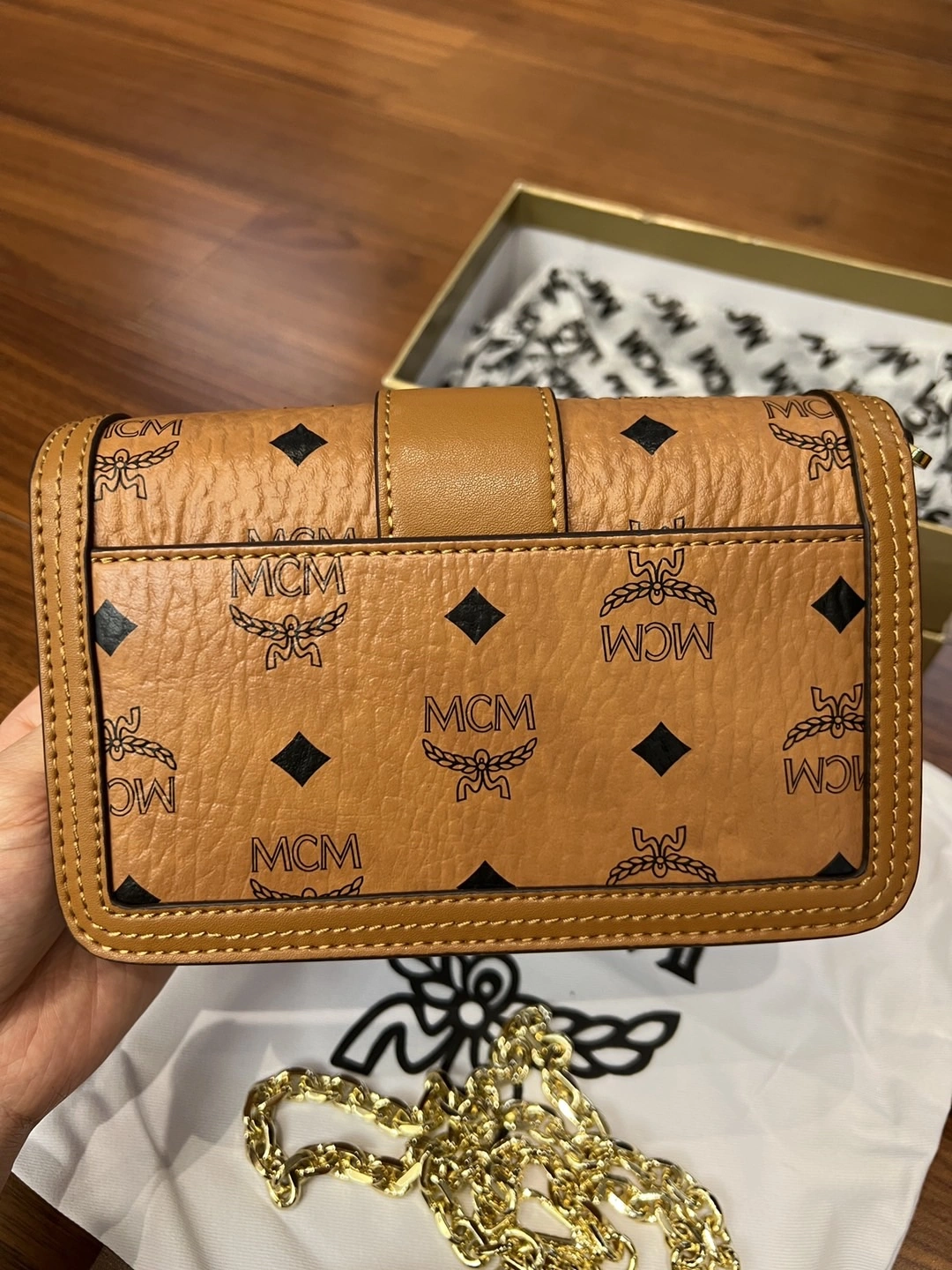MCM Satchel Bags Comfortable 90453