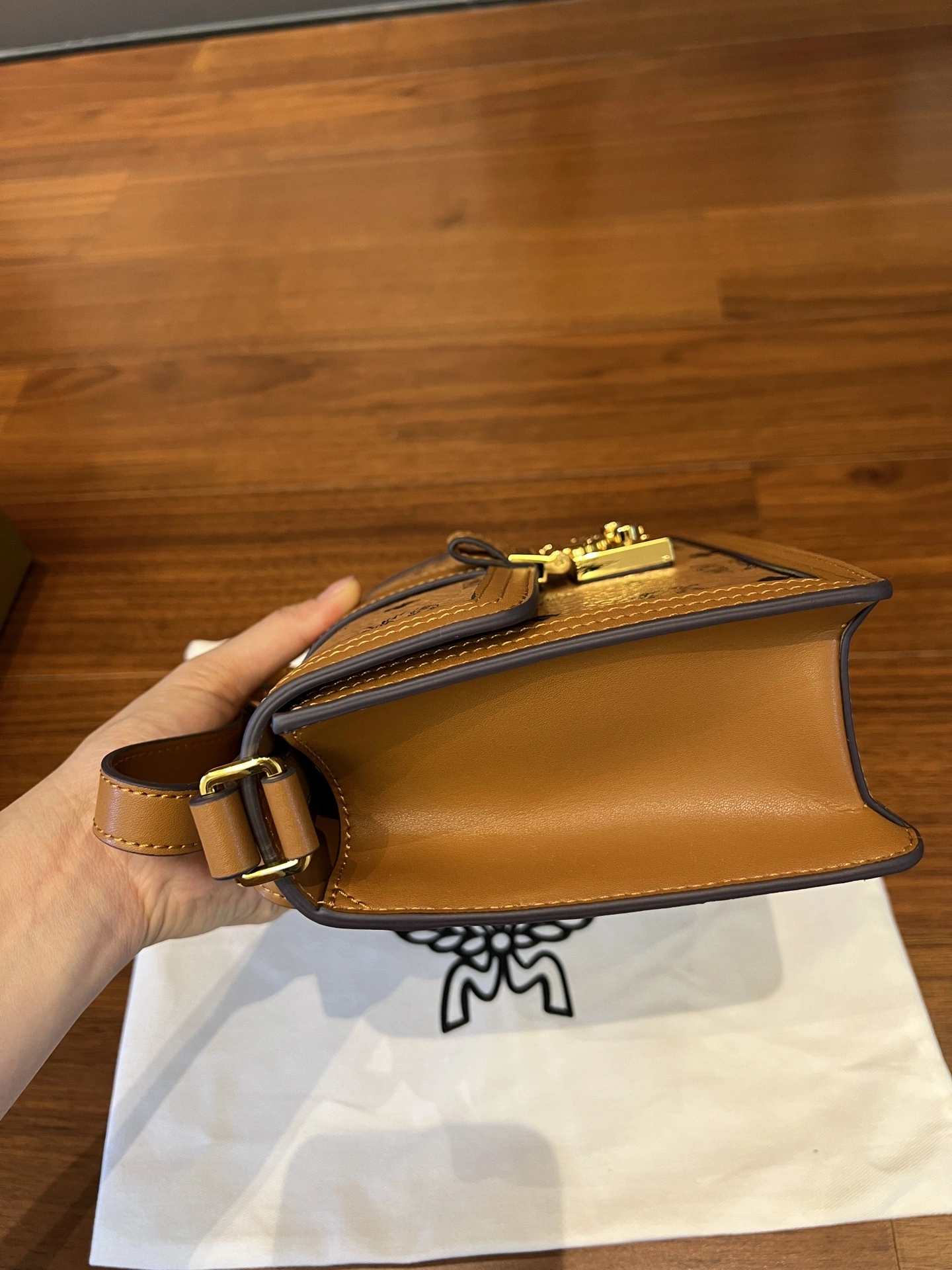 Original MCM Satchel Bags 90458