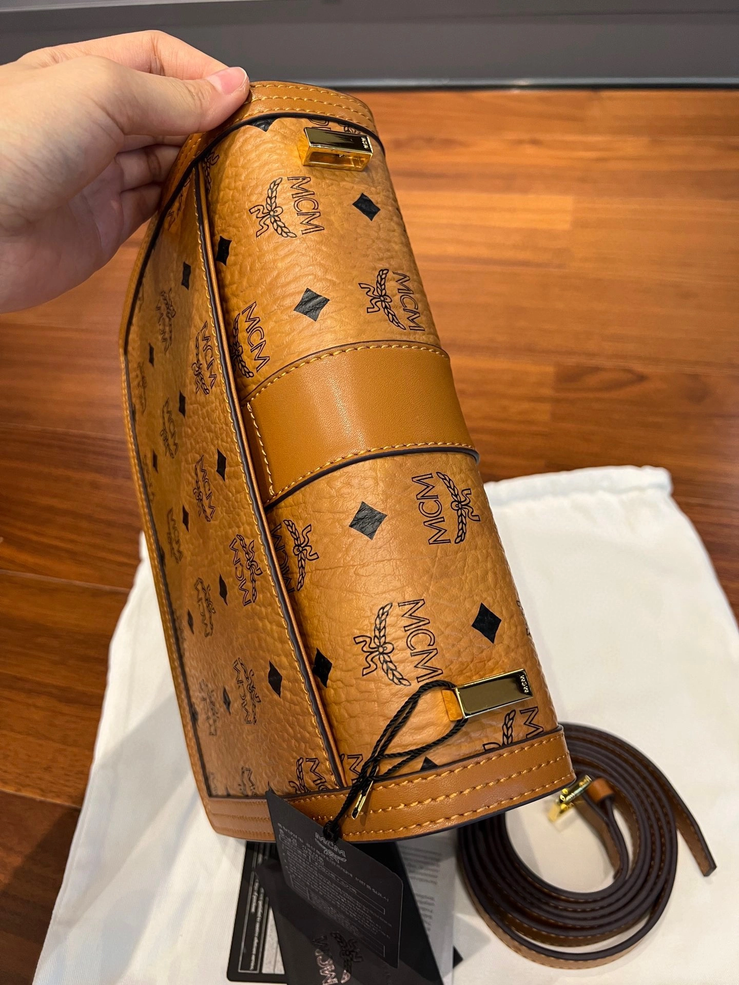 Supportive MCM Satchel Bags 79031