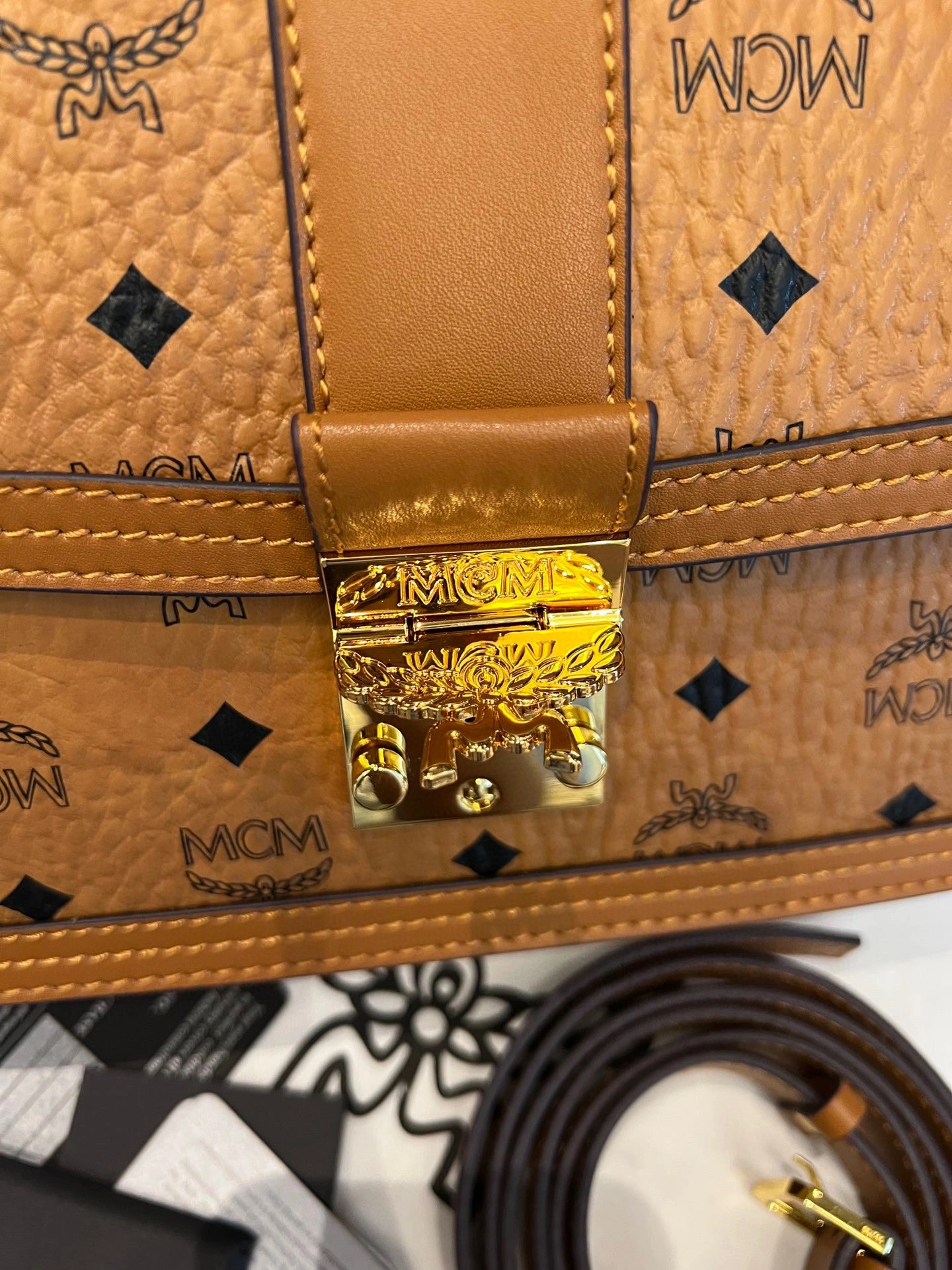 Supportive MCM Satchel Bags 79031