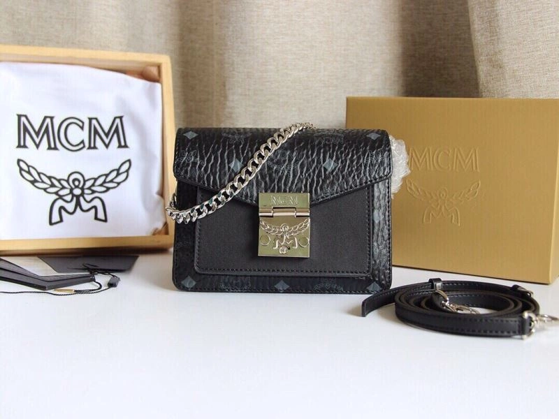 Contemporary MCM Satchel Bags 90412
