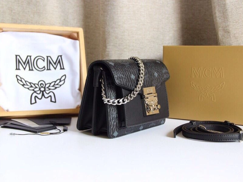 Contemporary MCM Satchel Bags 90412