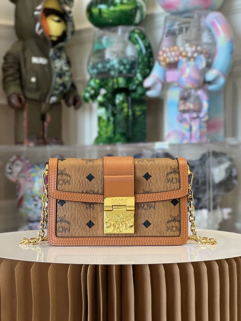 SmoothTexture MCM Satchel Bags 63877