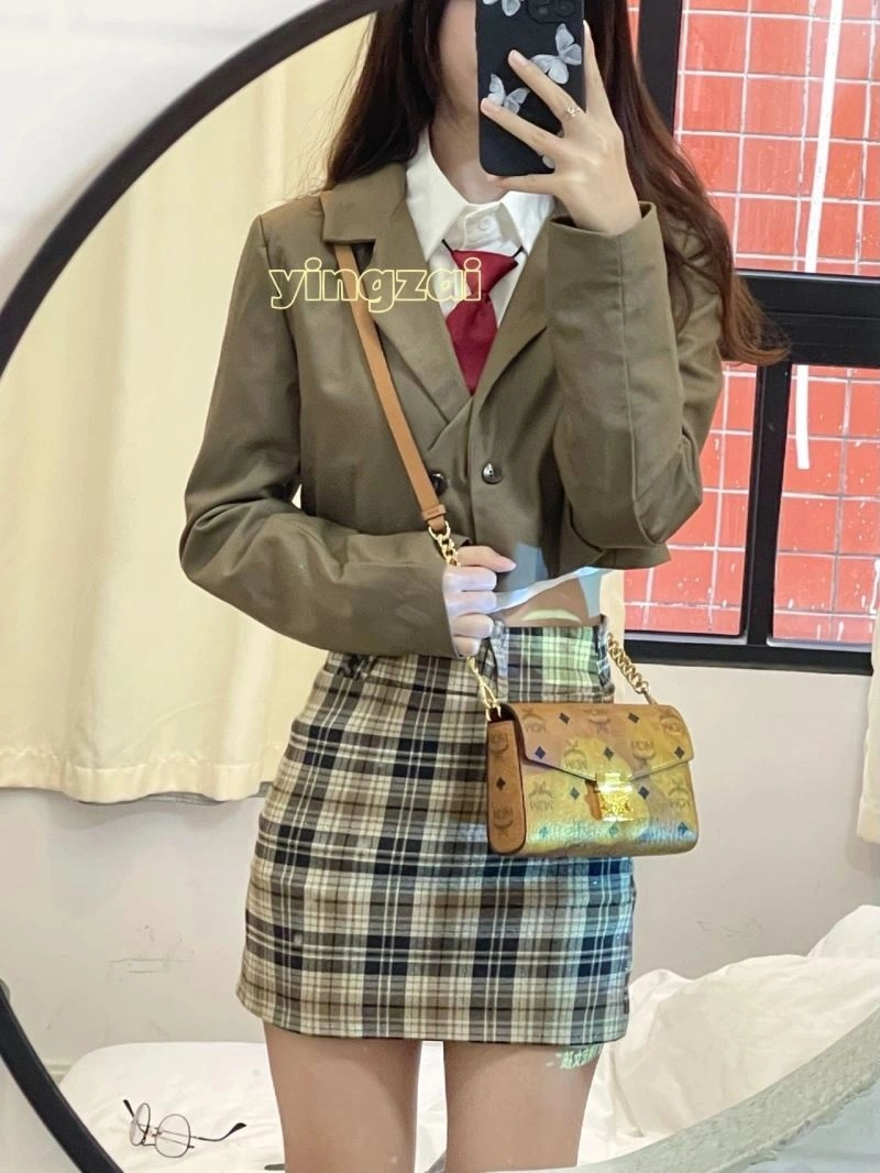 Casual MCM Satchel Bags 63810