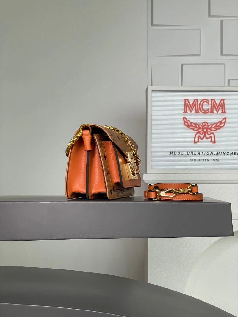 SmoothTexture MCM Satchel Bags 63749