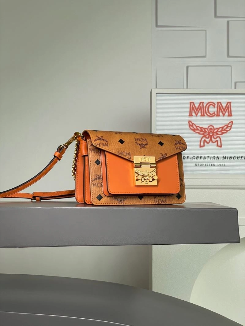 SmoothTexture MCM Satchel Bags 63749