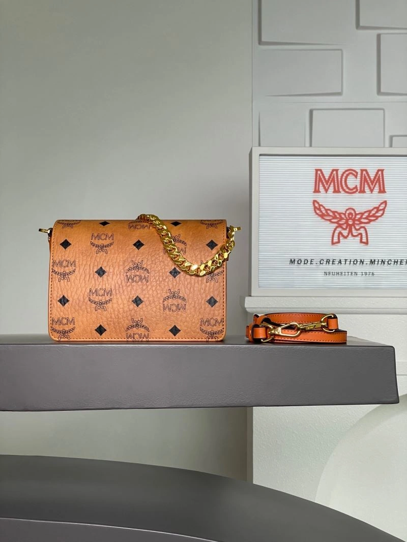 SmoothTexture MCM Satchel Bags 63749