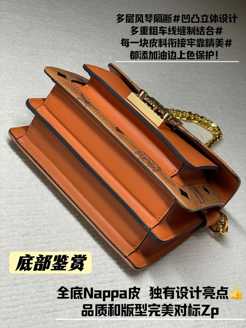SmoothTexture MCM Satchel Bags 63749