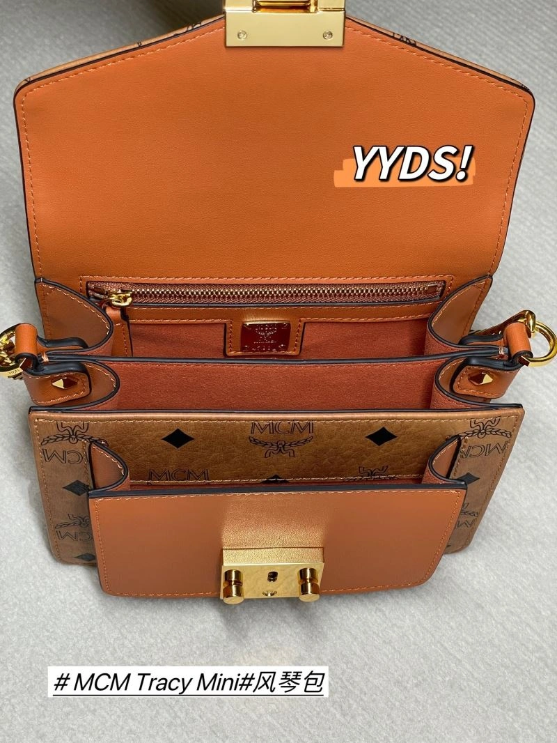 SmoothTexture MCM Satchel Bags 63749