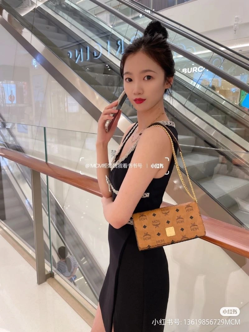 MCM Satchel Bags Durable 64156