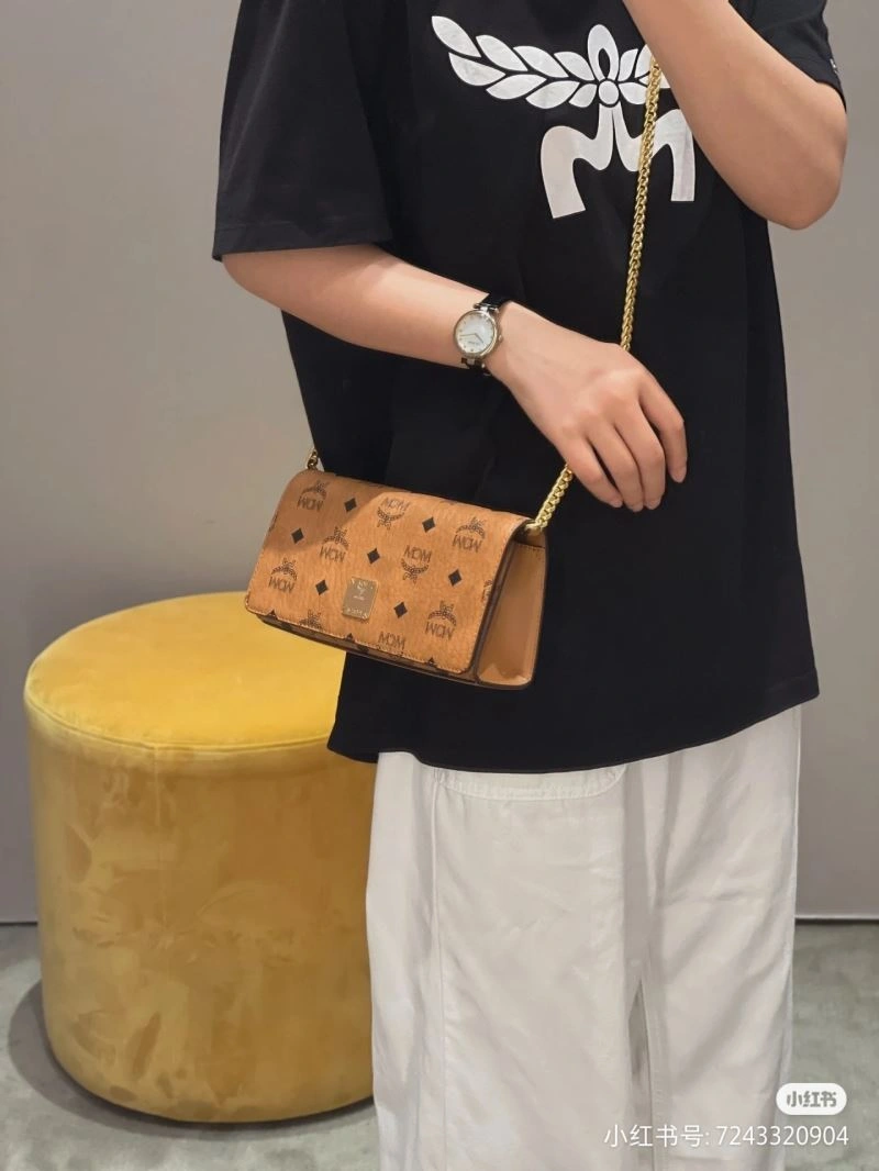 MCM Satchel Bags Durable 64156