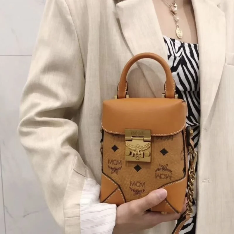 Sophisticated MCM Satchel Bags 45669