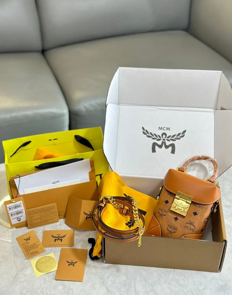 Sophisticated MCM Satchel Bags 45669