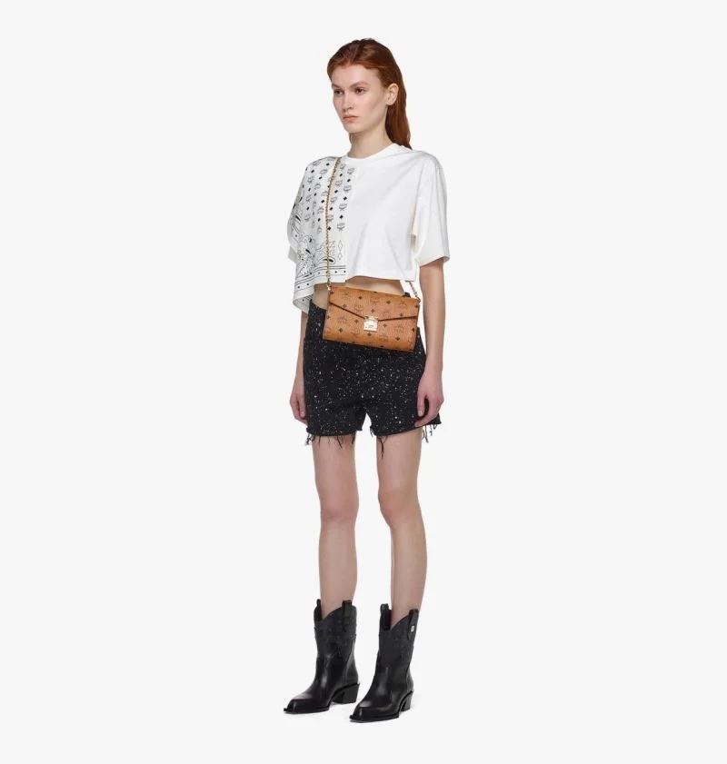 Vibrant MCM Satchel Bags 45666