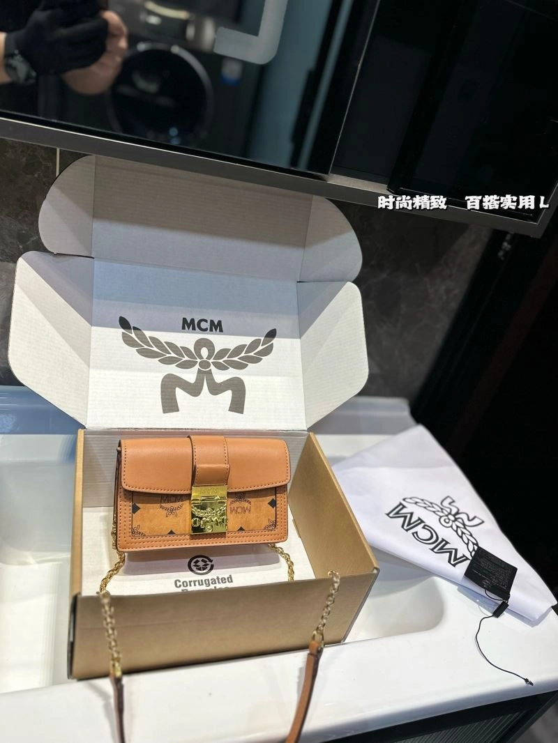 Soft MCM Satchel Bags 85874
