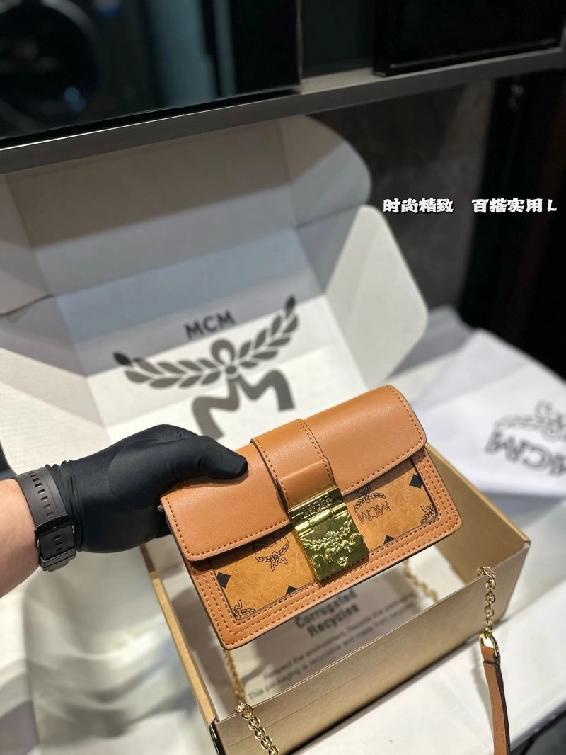 Soft MCM Satchel Bags 85874