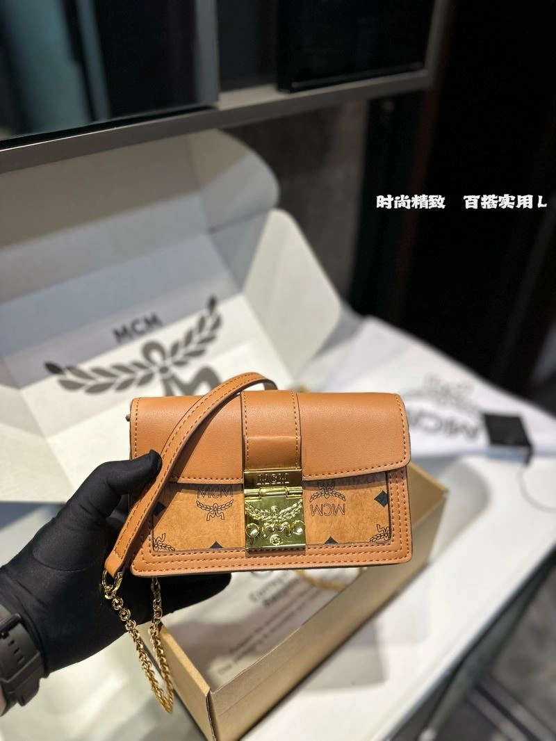 Soft MCM Satchel Bags 85874