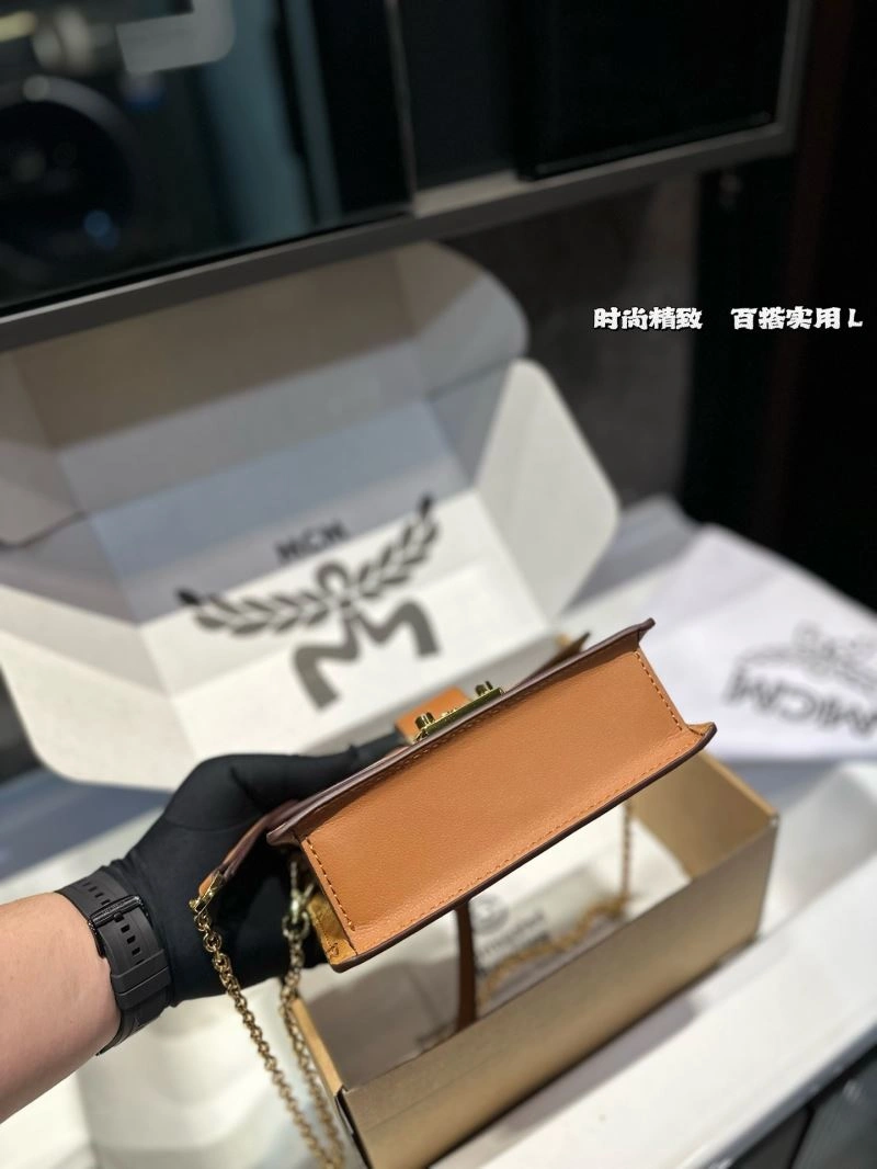 Soft MCM Satchel Bags 85874