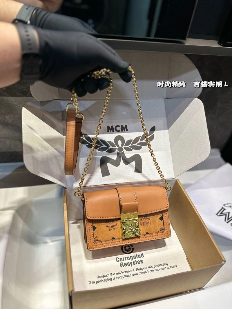Soft MCM Satchel Bags 85874