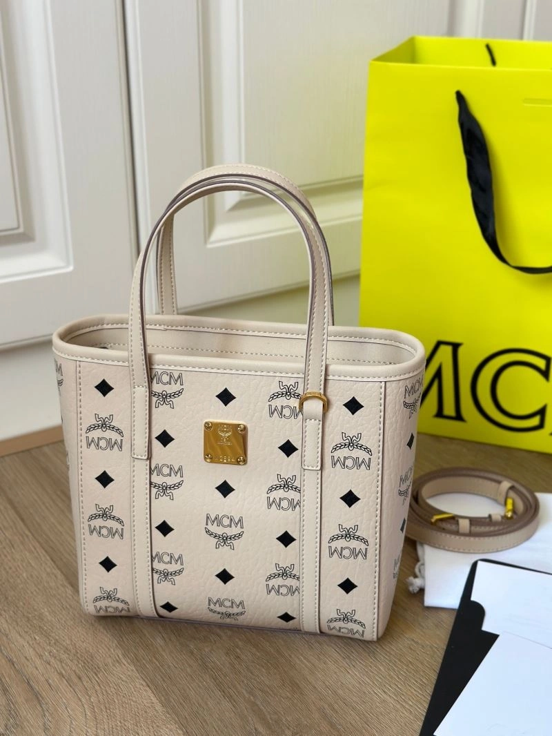 Soft MCM Shopping Bags 89669