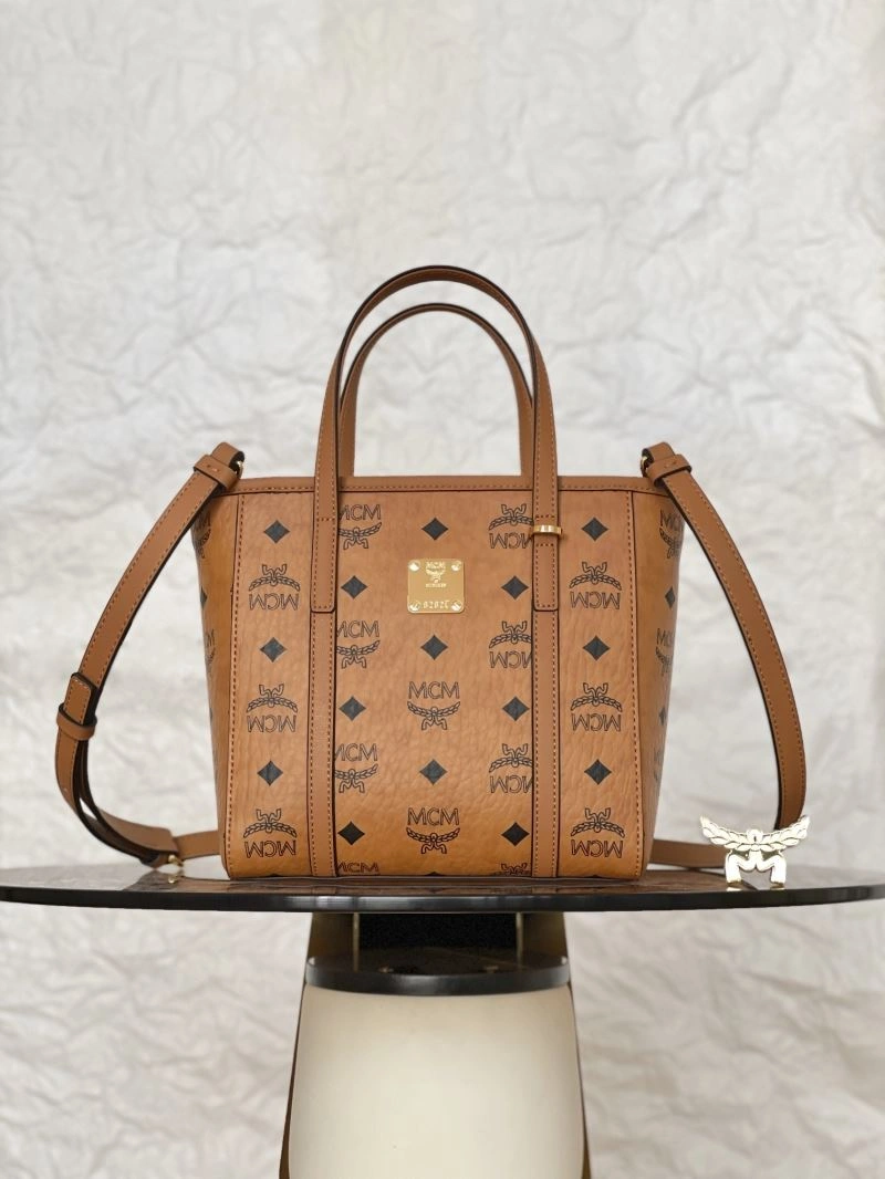 MCM Shopping Bags SmoothTexture 63768