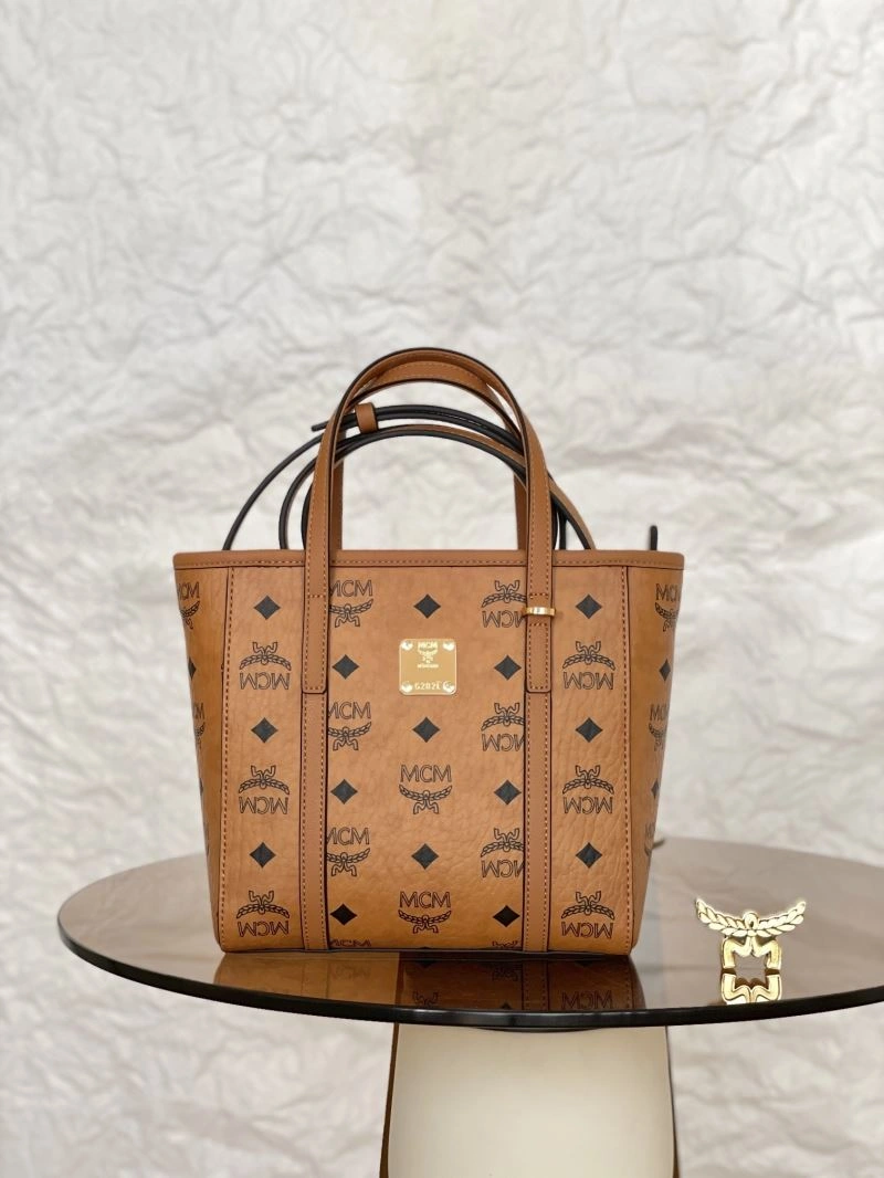 MCM Shopping Bags SmoothTexture 63768
